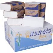 Nergis Ekstra Z Katlama Dispenser Havlu  12 Paket