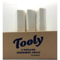 Tooly  Ekstra Z Katlama Dispenser Havlu 150'li 12  Paket